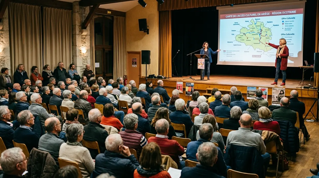 Rencontres territoriales et assemblée culturelle à Foix